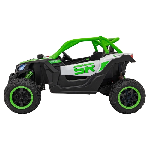 Auto na akumulator dla dzieci Buggy SP SUPER 66 Zielony KKL-808